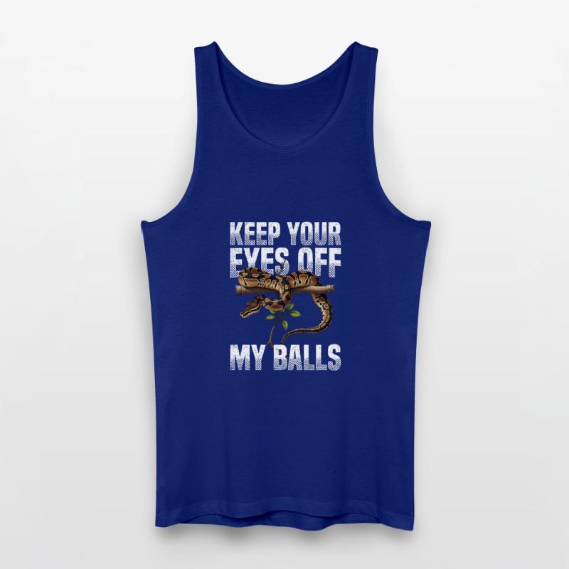 Python roi Serpents Amateurs de terrarium Python Débardeur bio Homme