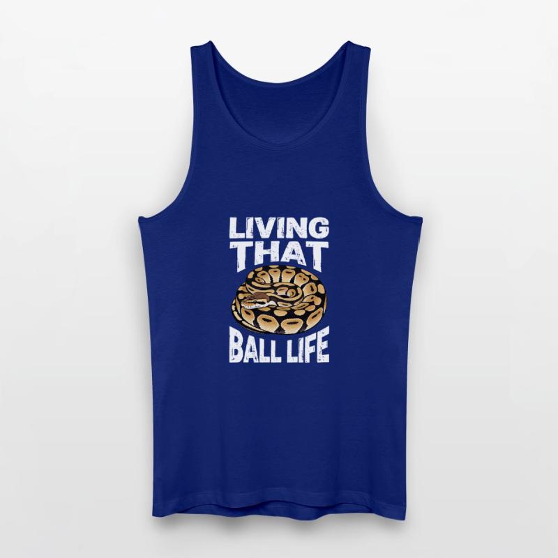 Python roi Serpents Amateurs de terrarium Python Débardeur bio Homme