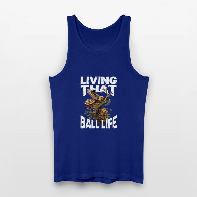 Python roi Serpents Amateurs de terrarium Python Débardeur bio Homme