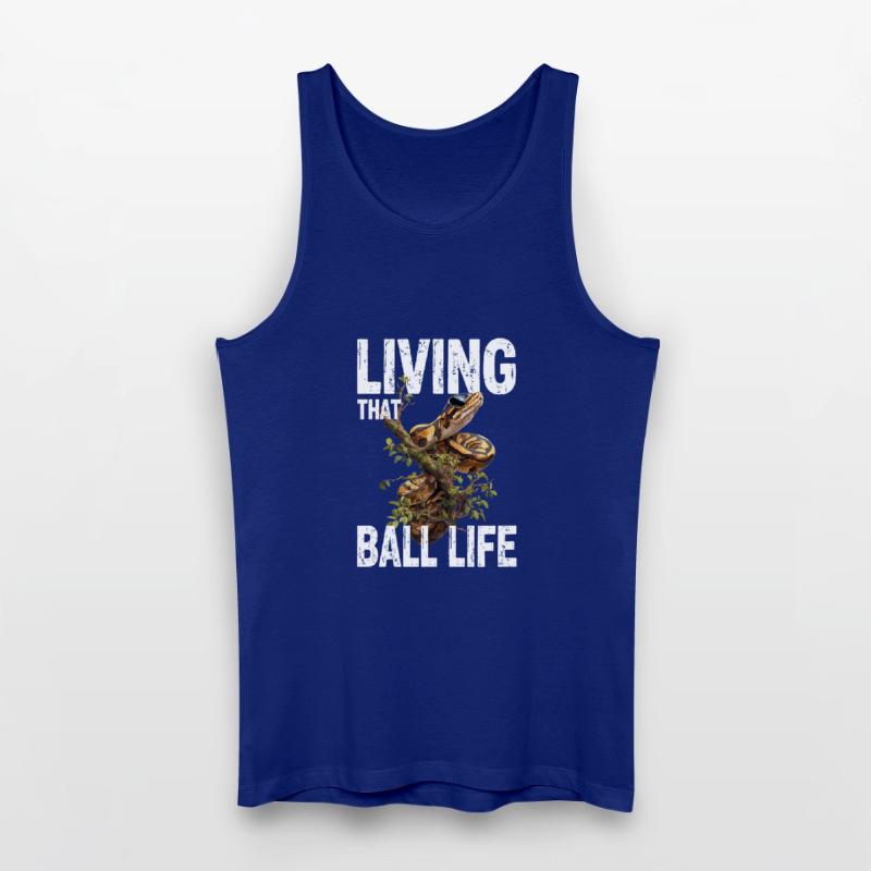 Python roi Serpents Amateurs de terrarium Python Débardeur bio Homme