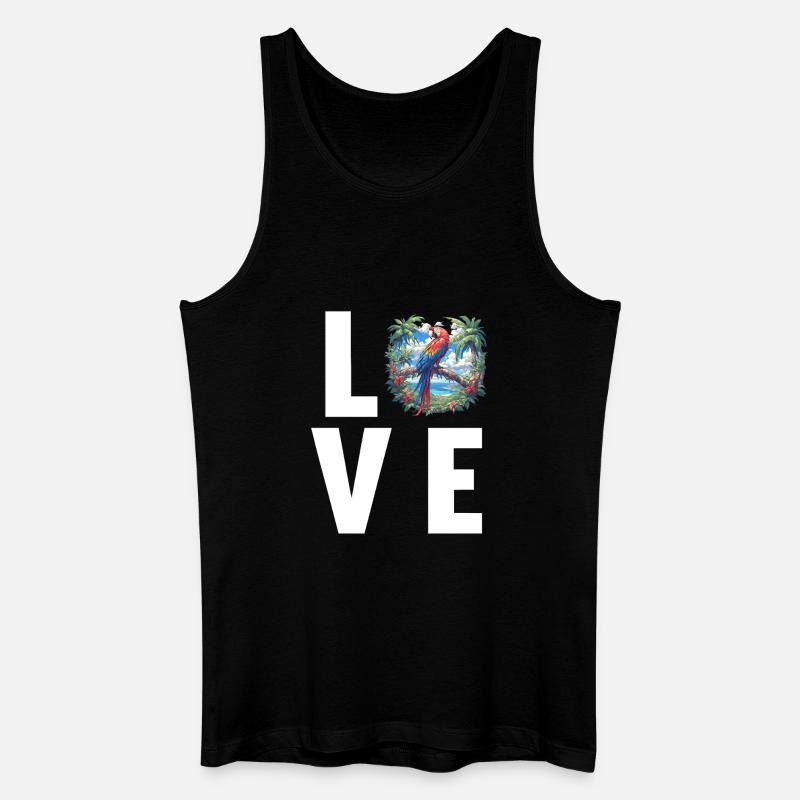 Aras Ara - Männer Bio Tank Top - Schwarz