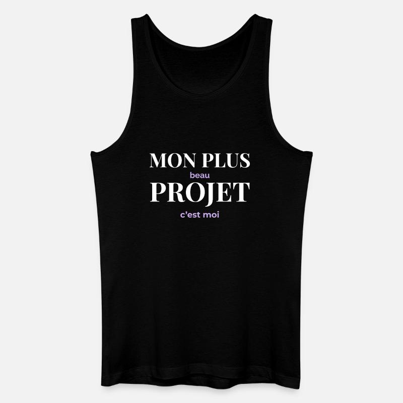 Mon Plus Beau Projet — C'est Moi - Débardeur bio Homme - noir