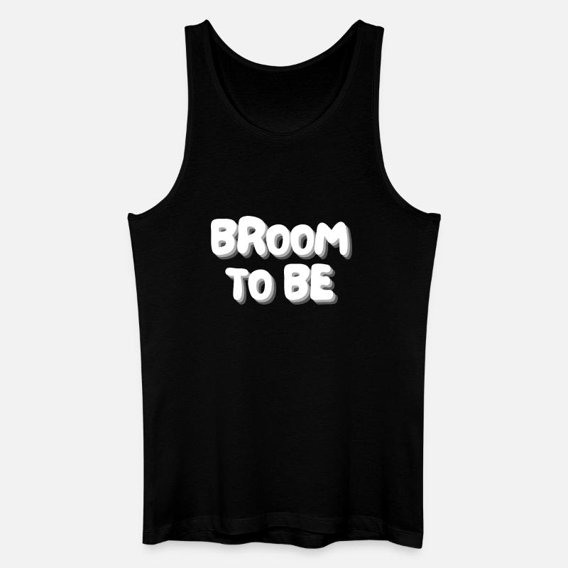 zukünftiger Besen - Männer Bio Tank Top - Schwarz