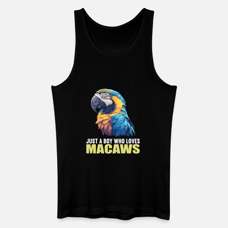 Aras Ara - Männer Bio Tank Top - Schwarz