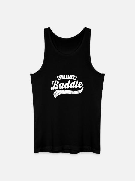 Certified Baddie - Men’s Organic Tank Top - black
