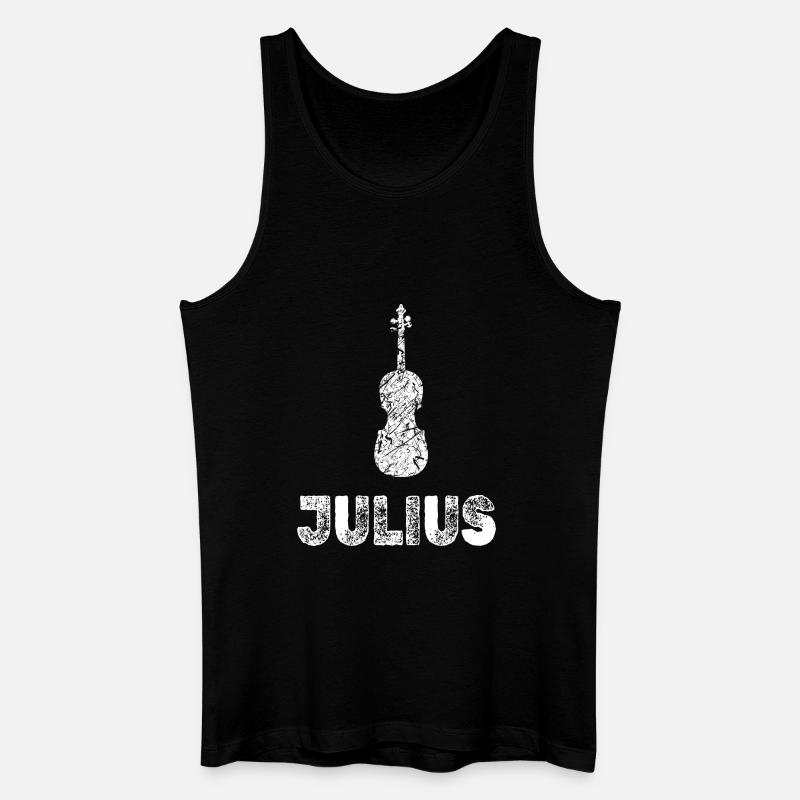  Entwurf - Männer Bio Tank Top - Schwarz