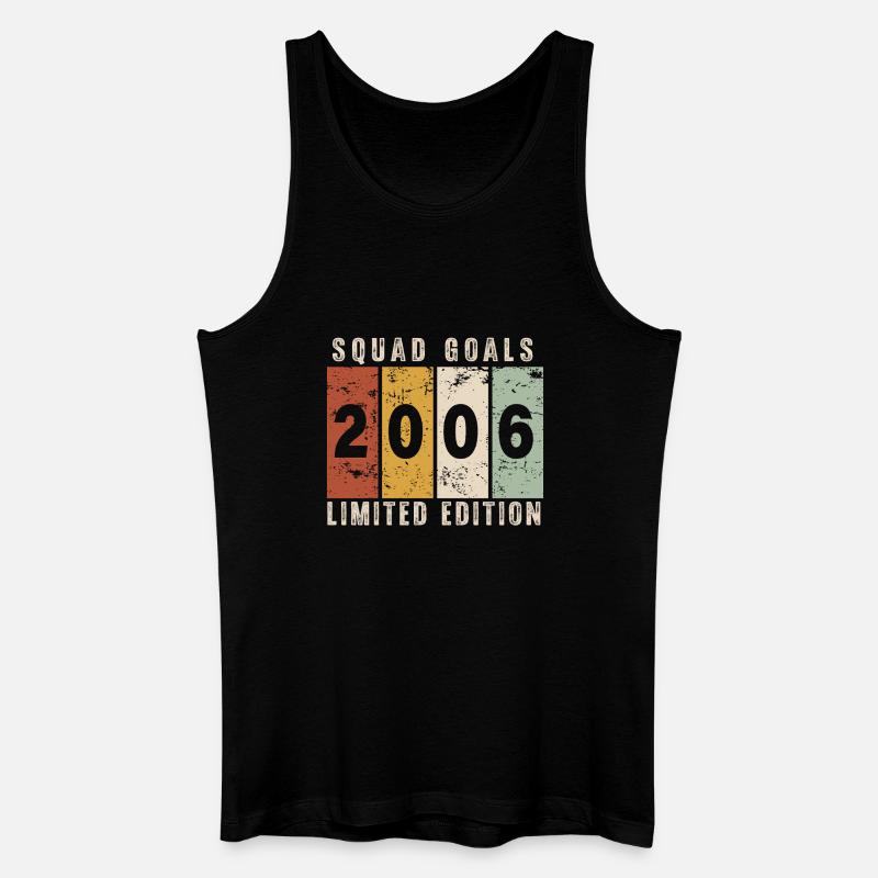 Jubiläum 2006 – 20 Jahre - Männer Bio Tank Top - Schwarz