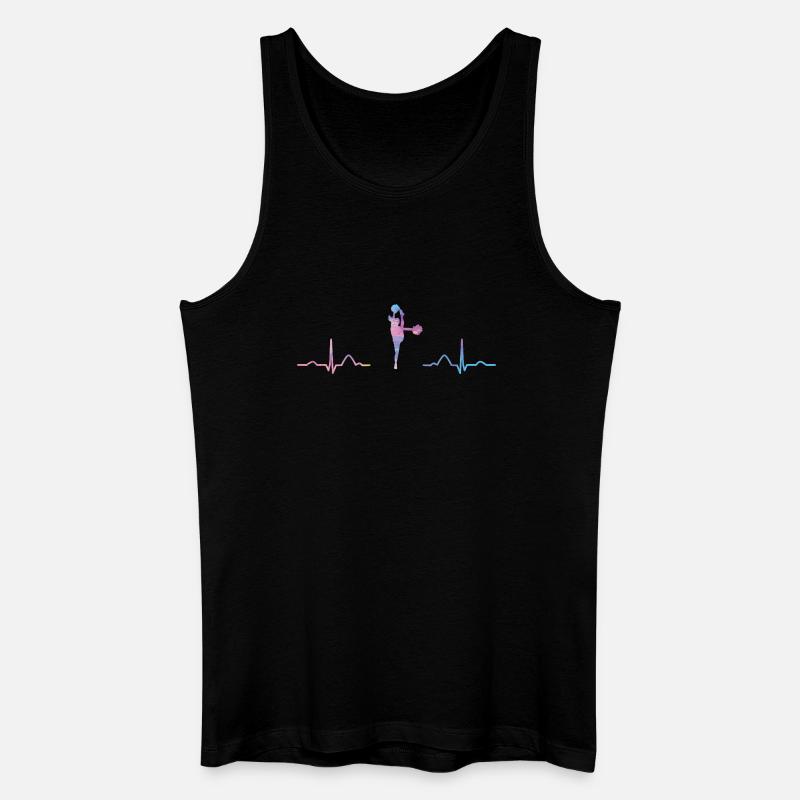 Cheerleader Cheer Mom Cheerleading - Men’s Organic Tank Top - black