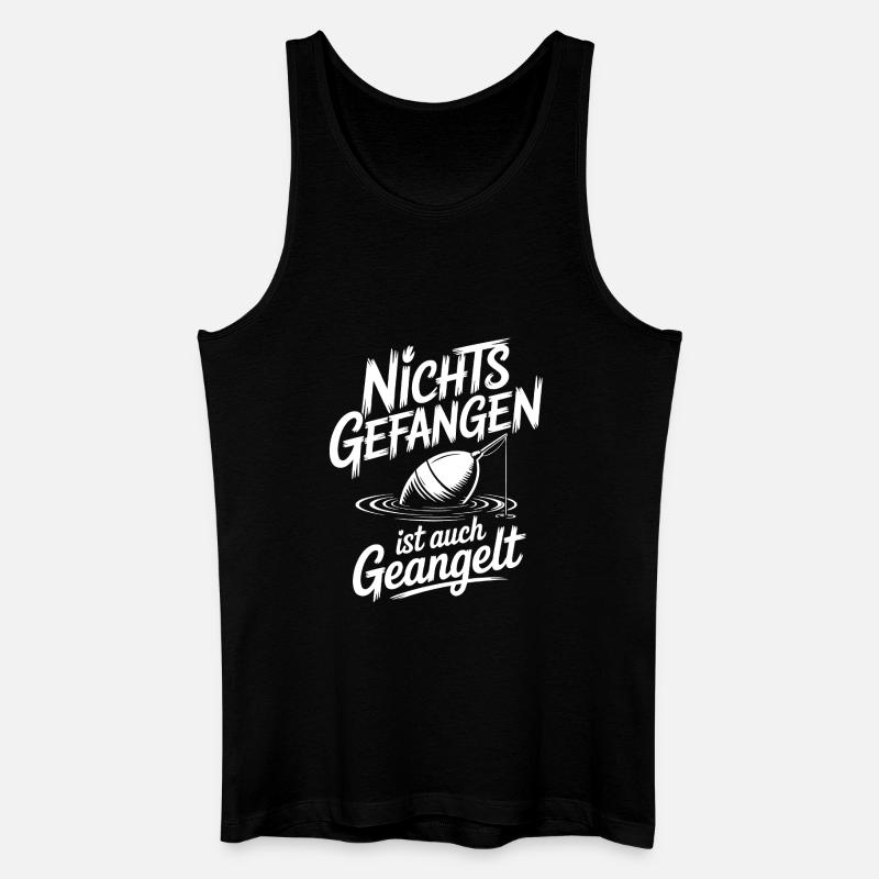 Angel Spruch lustig - Männer Bio Tank Top - Schwarz