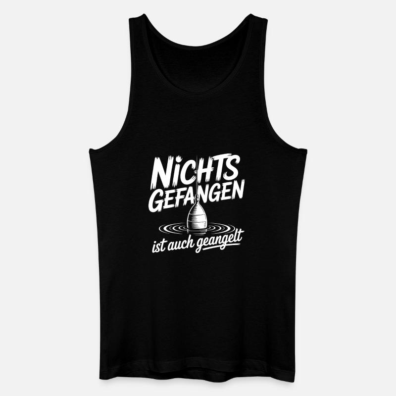 Angel Spruch lustig - Männer Bio Tank Top - Schwarz