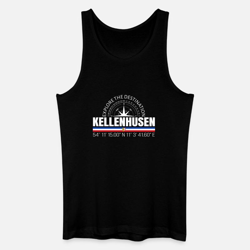 Kellenhusen - Débardeur bio Homme - noir