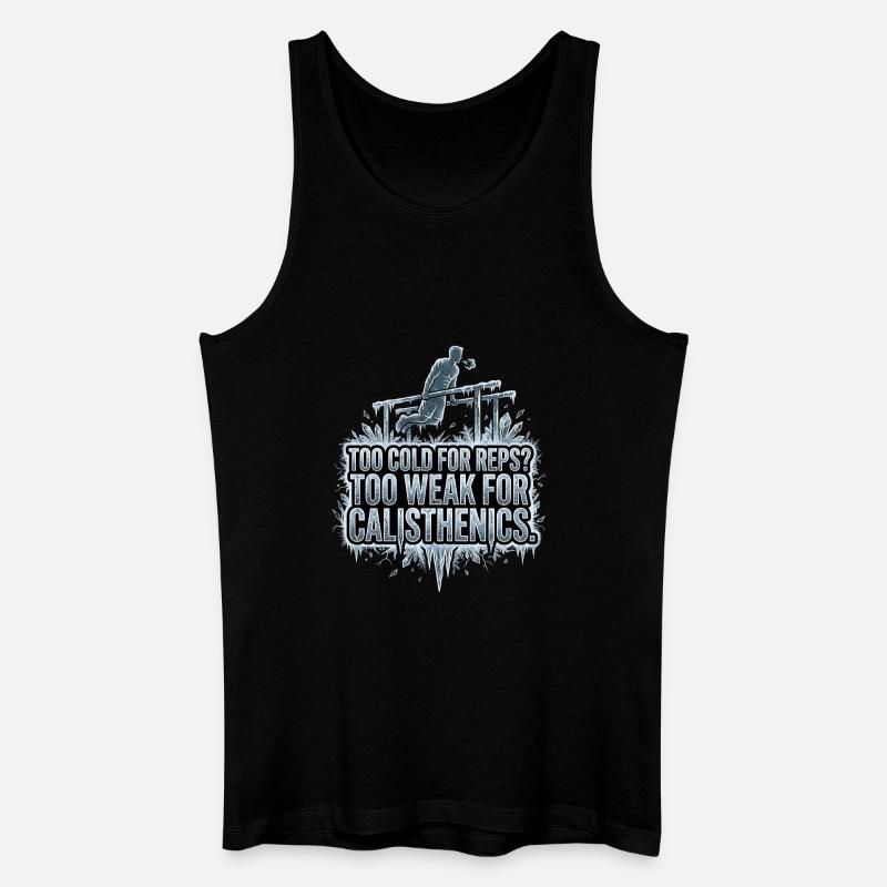 Calisthenics Eis - Men’s Organic Tank Top - black