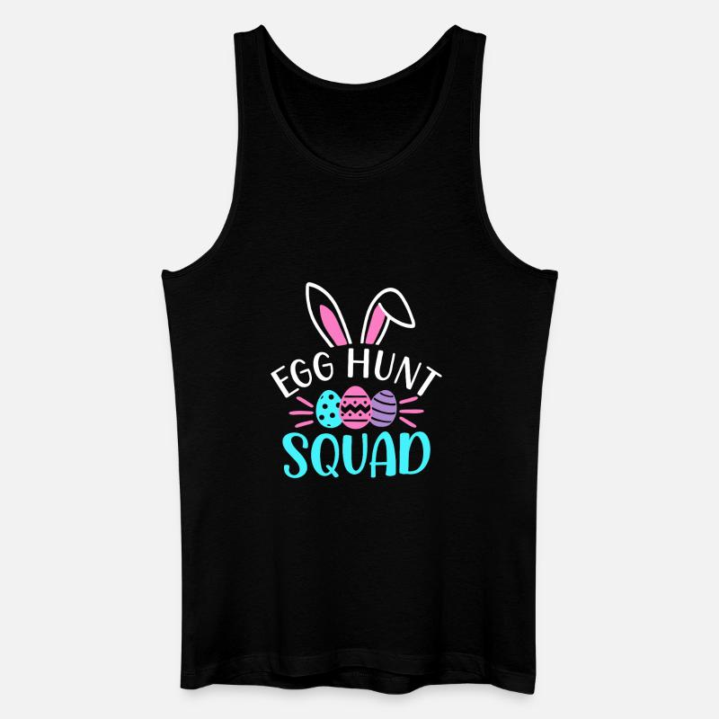 Egg Hunt Squad - Men’s Organic Tank Top - black