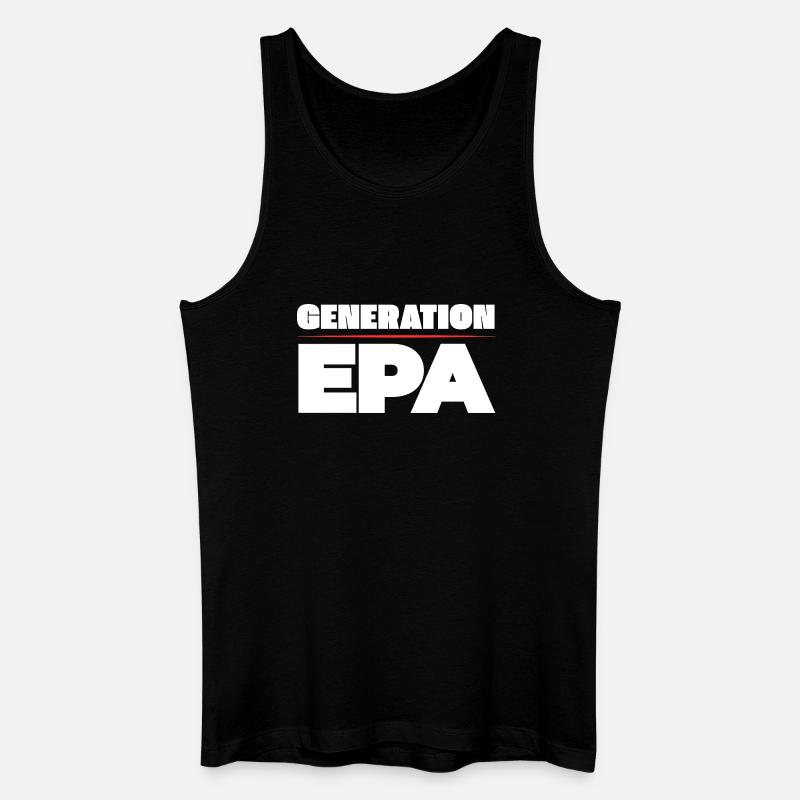 Generation EPA - Men’s Organic Tank Top - black