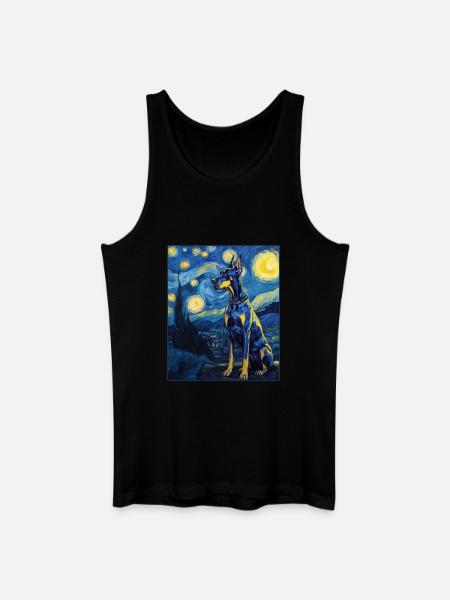 Great Dane - Men’s Organic Tank Top - black