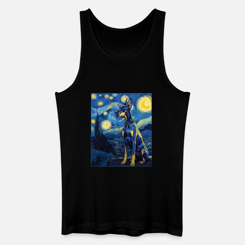 Great Dane - Men’s Organic Tank Top - black