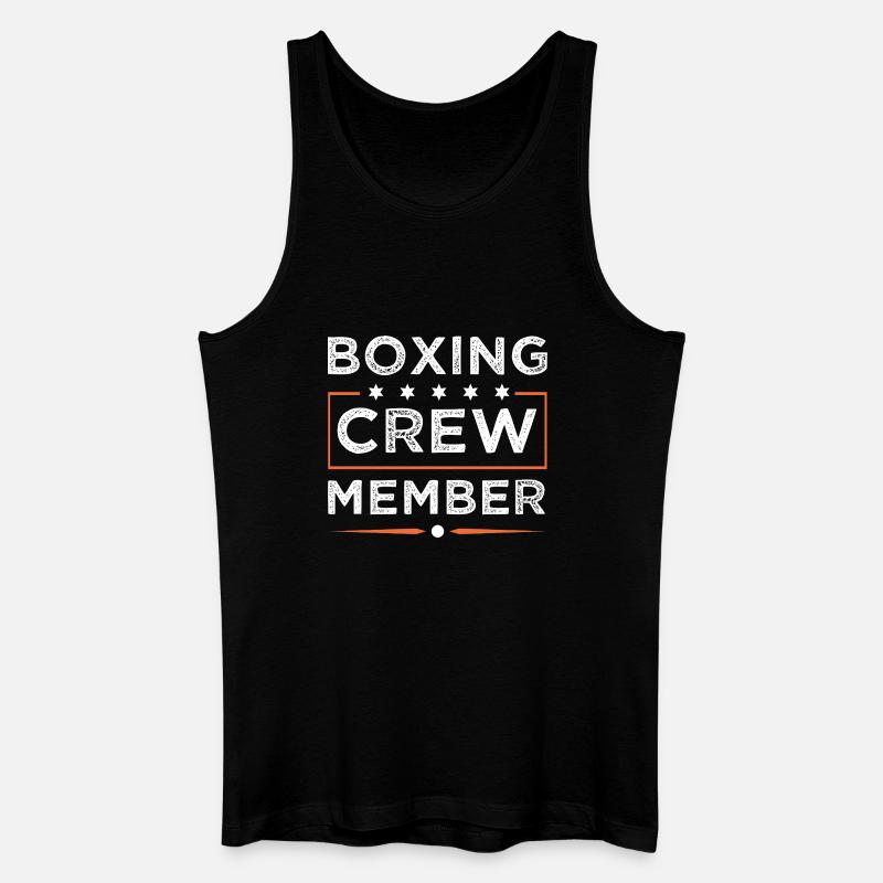 Boxing Crew - Männer Bio Tank Top - Schwarz