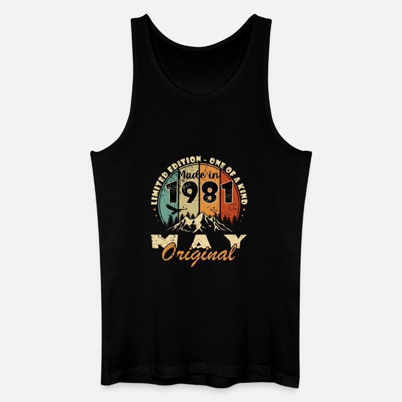 May 1981 - May 1981 - Men’s Organic Tank Top - black