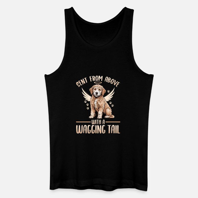 Goldendoodle Dog Breed - Männer Bio Tank Top - Schwarz