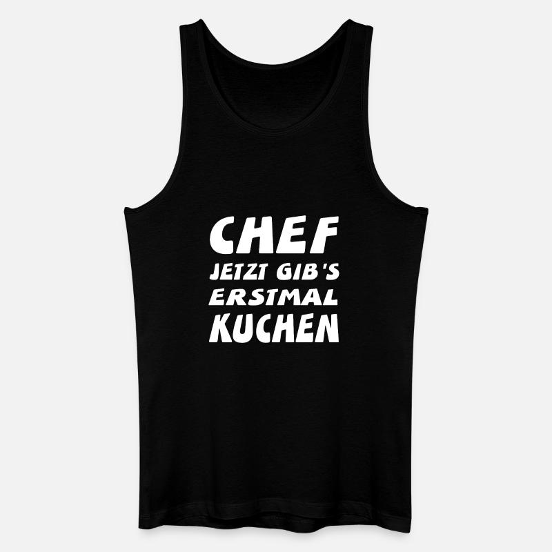Chef - Männer Bio Tank Top - Schwarz
