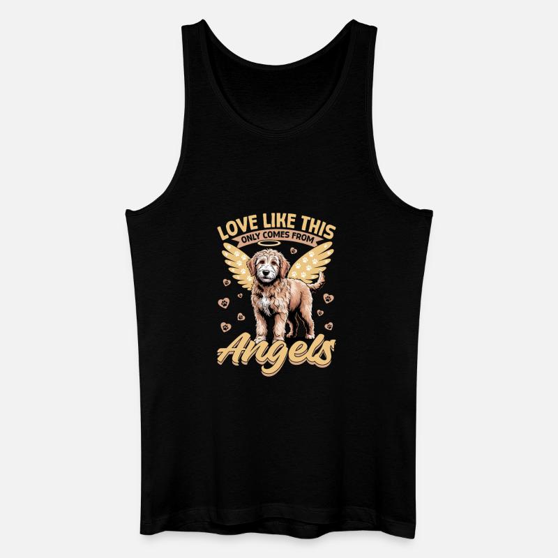 Goldendoodle Dog Breed - Männer Bio Tank Top - Schwarz