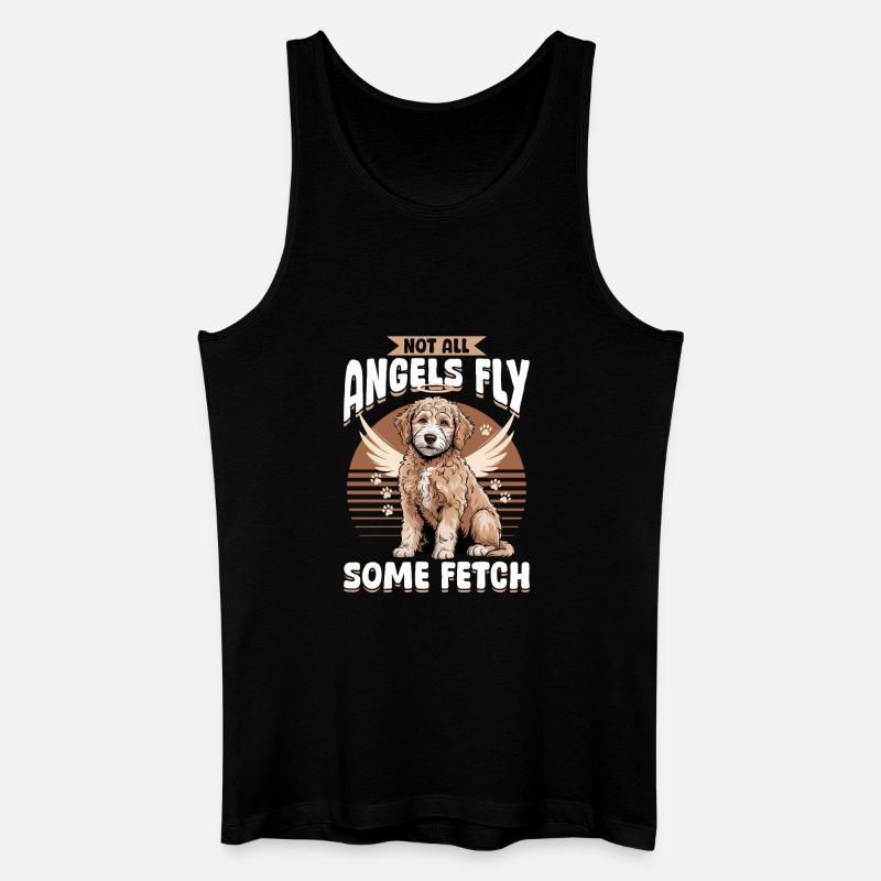 Goldendoodle Dog Breed - Männer Bio Tank Top - Schwarz