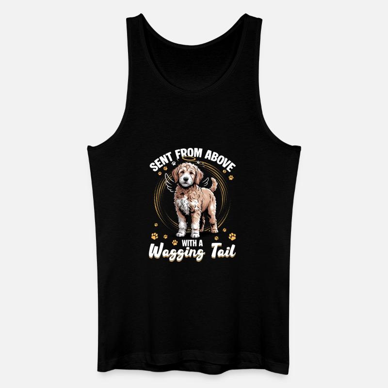 Goldendoodle Dog Breed - Männer Bio Tank Top - Schwarz