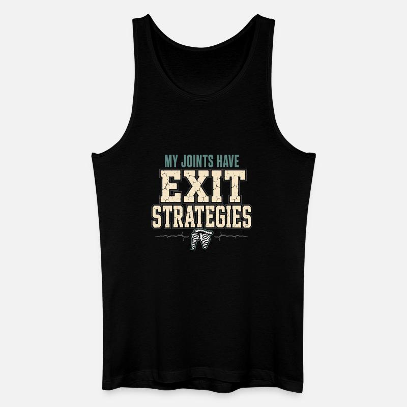 Eds-bewusstsein Ehlers-danlos Zebra-krieger - Männer Bio Tank Top - Schwarz