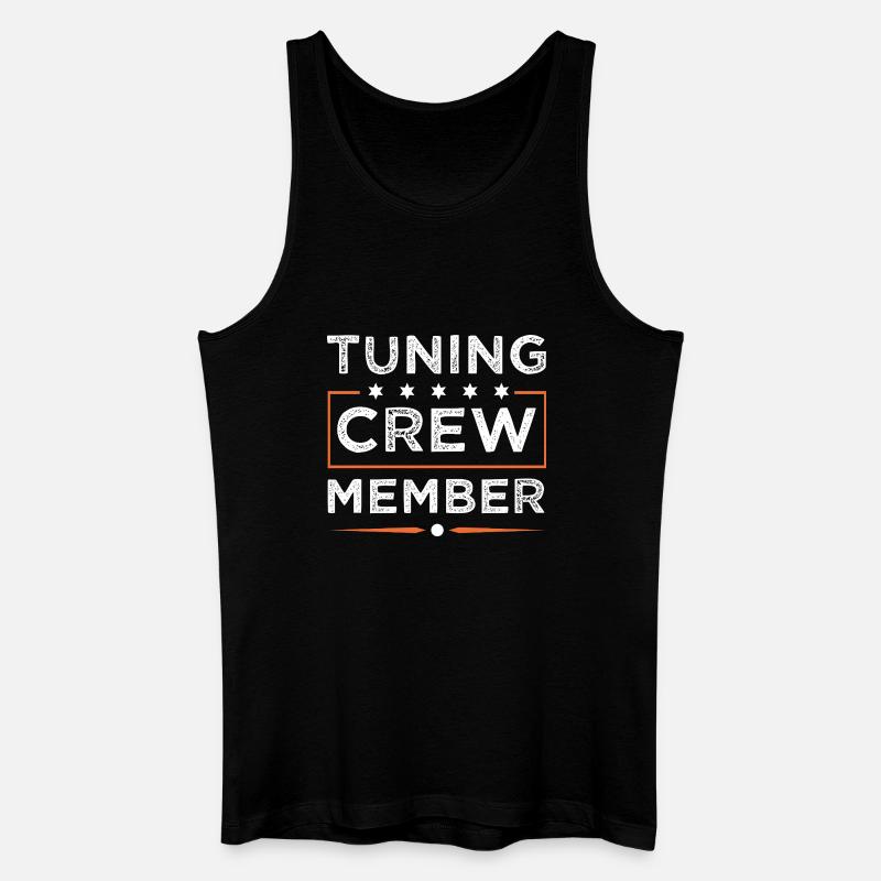 Tuning Crew - Männer Bio Tank Top - Schwarz