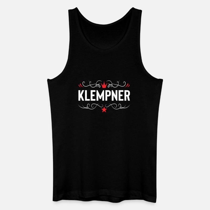 Klempner Beruf - Männer Bio Tank Top - Schwarz