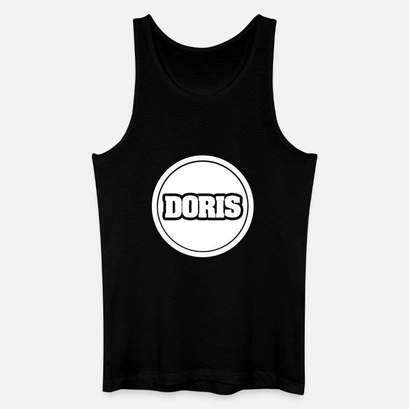 Geschenk für Doris - Männer Bio Tank Top - Schwarz