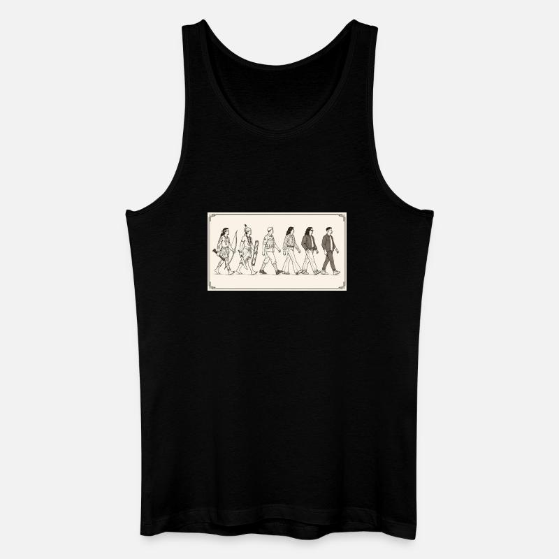 Molukkische Entwicklung durch s2soon - Männer Bio Tank Top - Schwarz