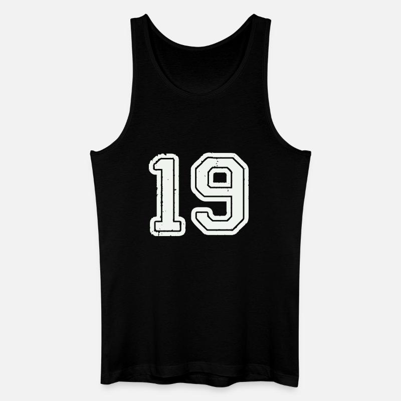 19 - Débardeur bio Homme - noir