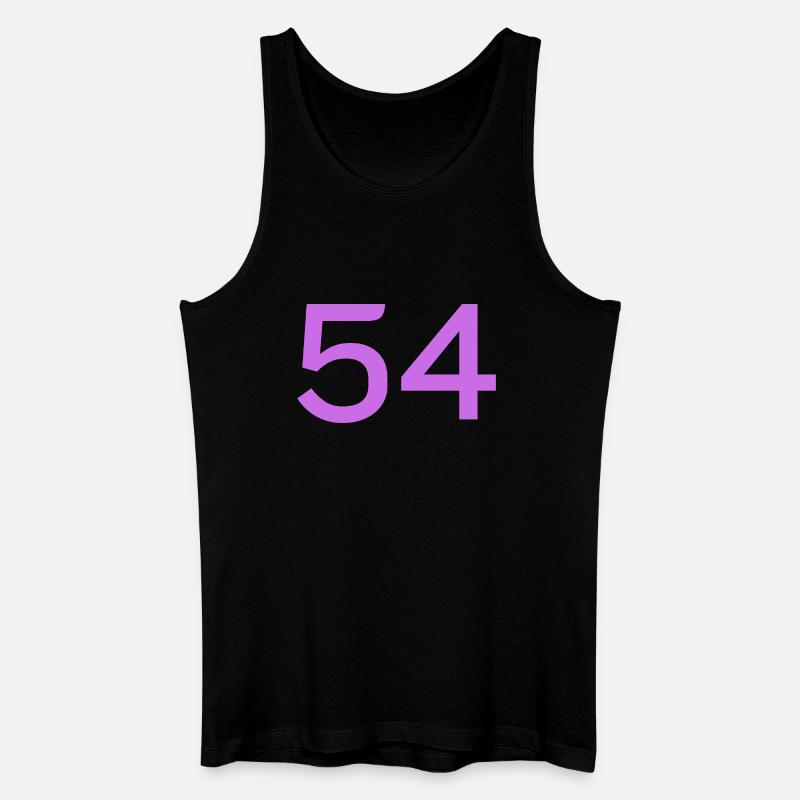 54 - Männer Bio Tank Top - Schwarz