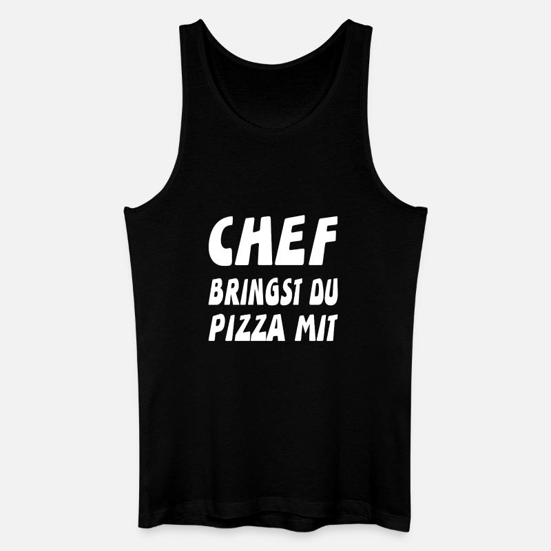 Chef - Männer Bio Tank Top - Schwarz