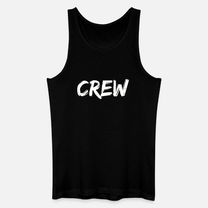 crew - Men’s Organic Tank Top - black