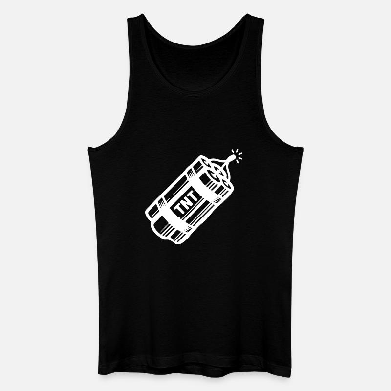 Dynamite Tnt - Débardeur bio Homme - noir