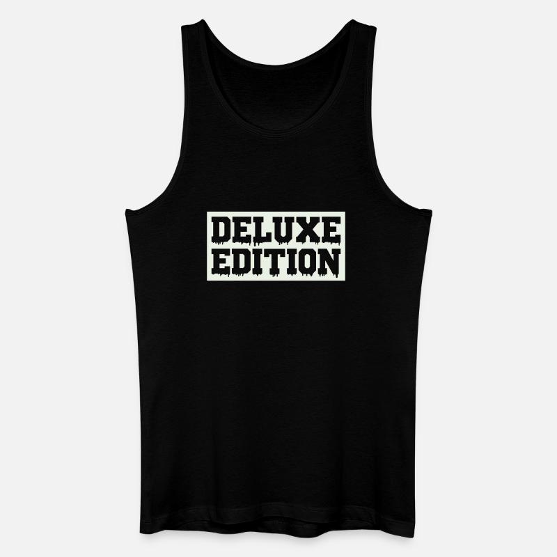 deluxe_edition- - Männer Bio Tank Top - Schwarz
