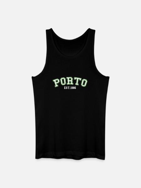 Porto Est. 1986 - Men’s Organic Tank Top - black