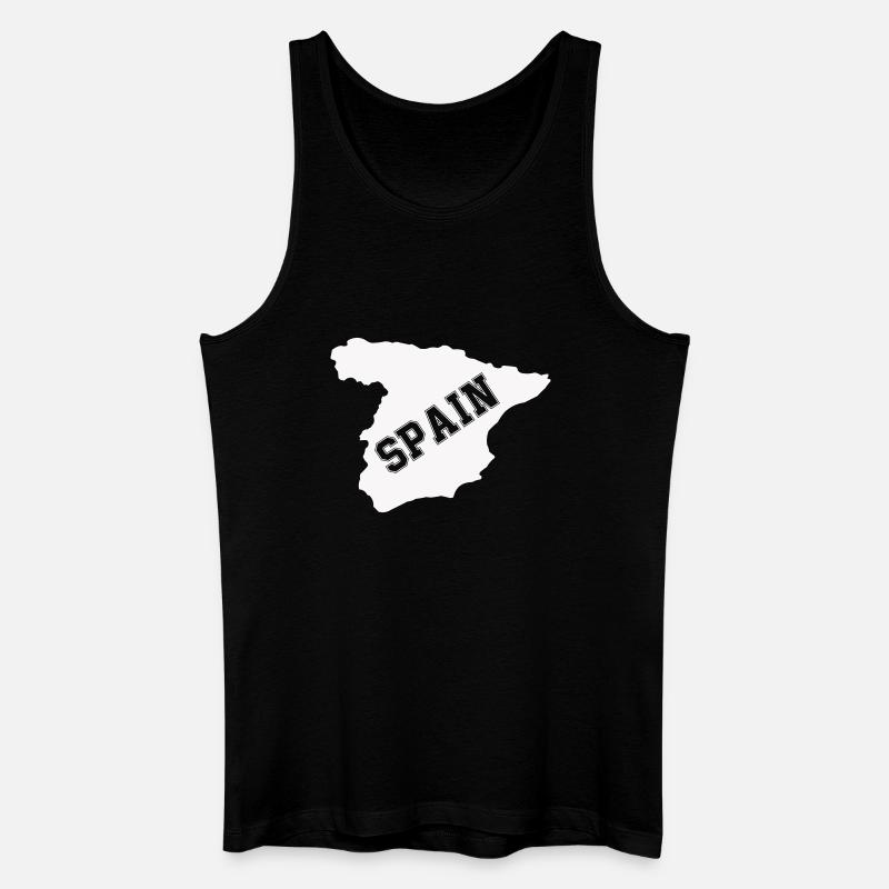 spanien spain - Männer Bio Tank Top - Schwarz