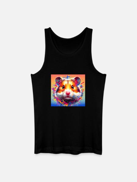 hamster - Débardeur bio Homme - noir