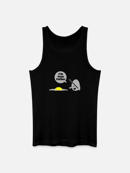 egg vader - Men’s Organic Tank Top - black