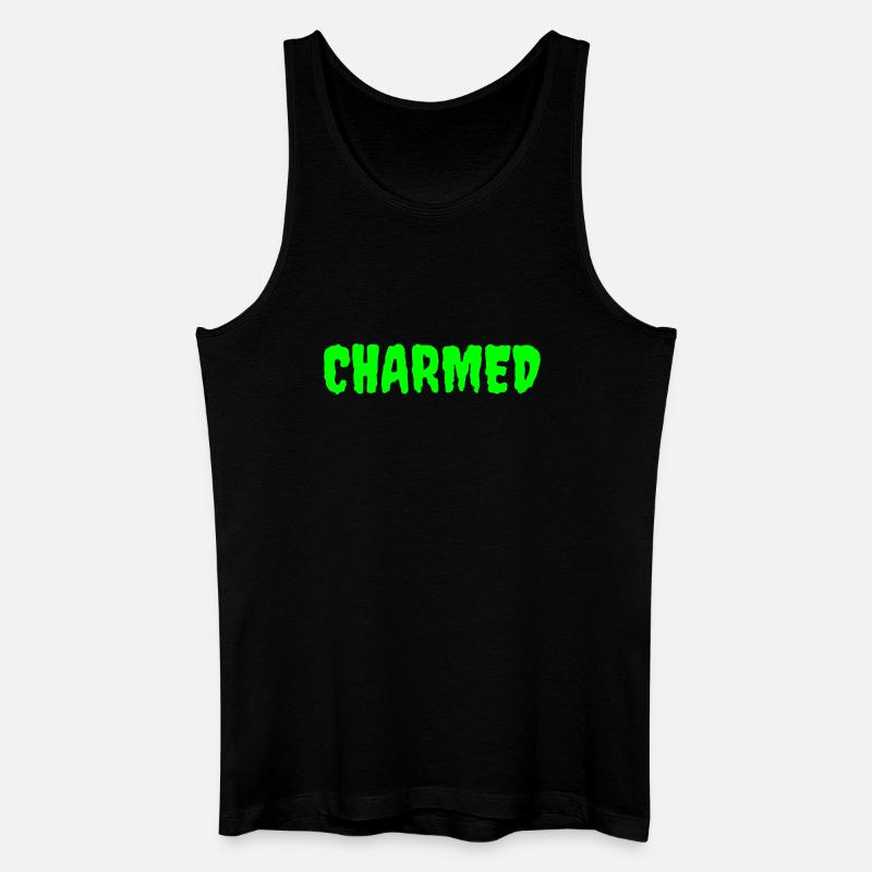 Enchanted Forest Mythical Creature Design - Men’s Organic Tank Top - black