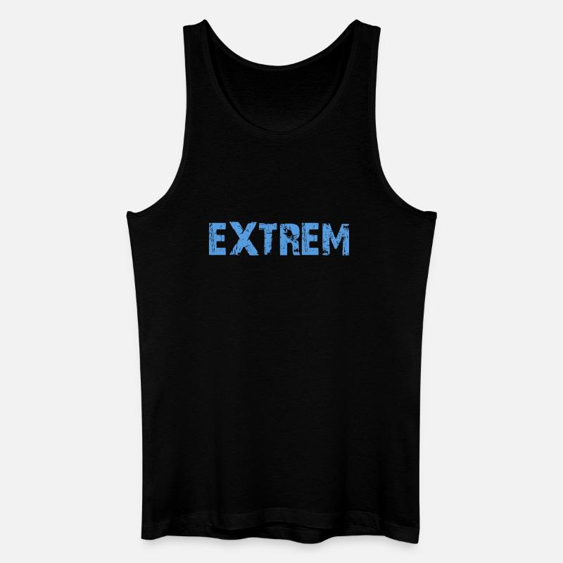EXTREM - Männer Bio Tank Top - Schwarz