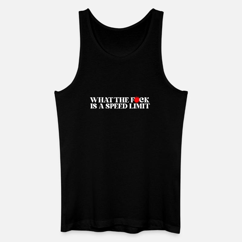 Auto - Männer Bio Tank Top - Schwarz