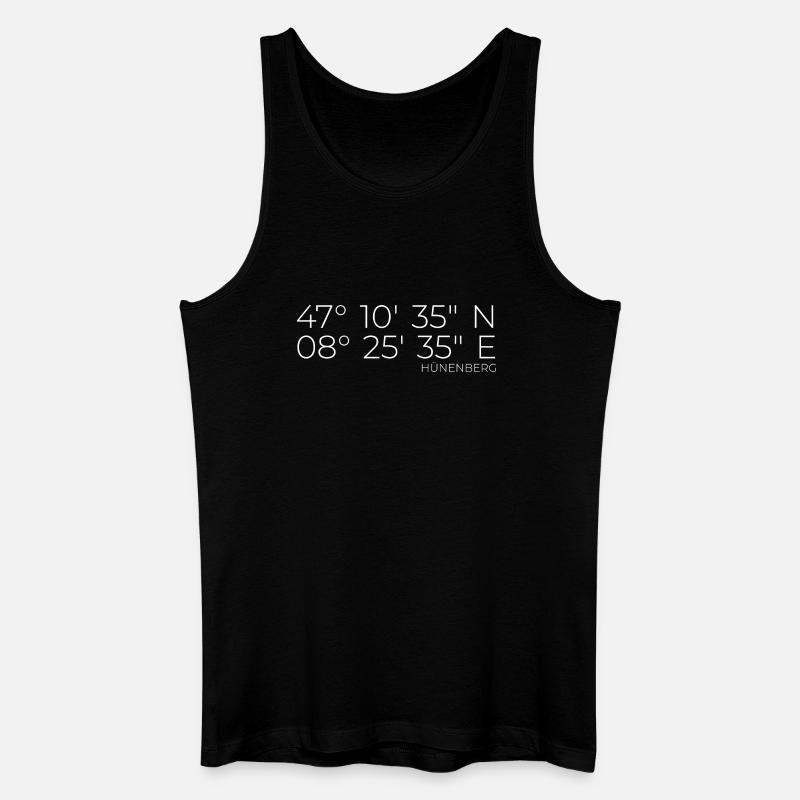 Coordinates Hünenberg - Men’s Organic Tank Top - black