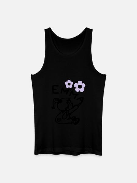 naam emma © - Männer Bio Tank Top - Schwarz