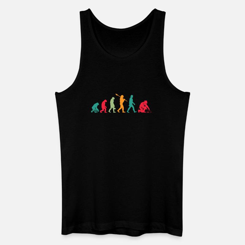 Schweißer Evolution - Männer Bio Tank Top - Schwarz