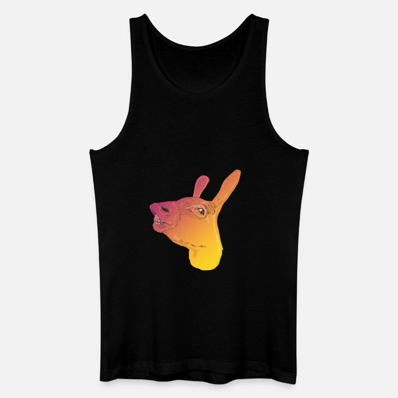 ESEL - Männer Bio Tank Top - Schwarz
