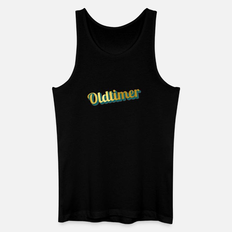 oldtimer - Männer Bio Tank Top - Schwarz